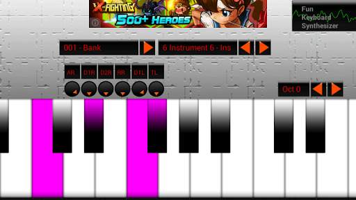 Fun Keyboard Piano Synthesizer screenshot 2