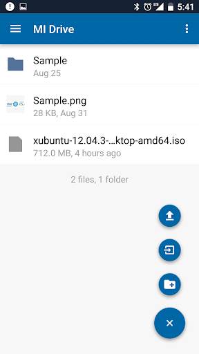 MI Drive screenshot 2