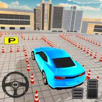Winter Car Parking Drive Free Game : 3D Car Games logo