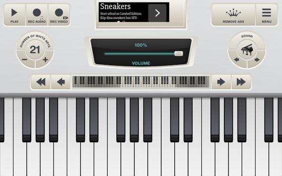 Virtual Piano Keyboard Free screenshot 1