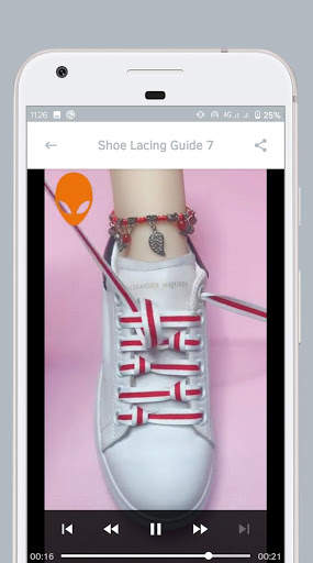 Shoe Lacing Guide - Video Step by Step Offline screenshot 6