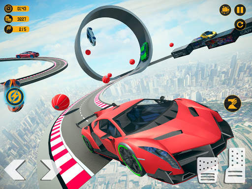 Extreme Track Car Stunts: Impossible Ramp Racing screenshot 14