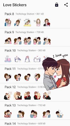 Love Stickers for WhatsApp :WA screenshot 3