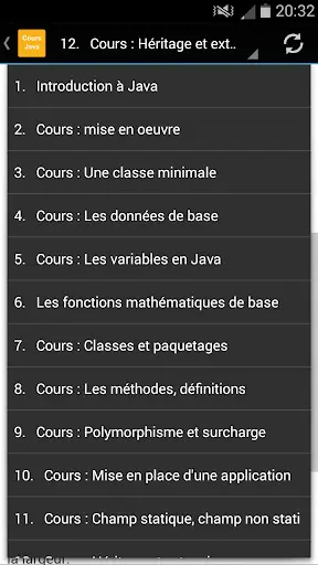 Cours java screenshot 5