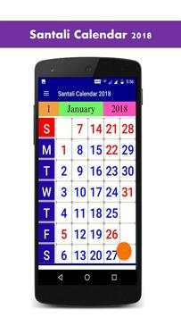 Santali Calendar 2018 screenshot 1
