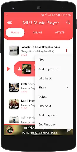 MP3 Music Player App : Best Android Audio Player screenshot 2