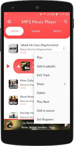 MP3 Music Player App : Best Android Audio Player screenshot 2