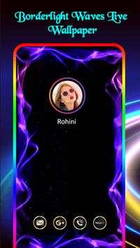 Borderlight Waves Live Wallpaper 1 تصوير الشاشة