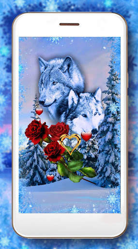 Love Wolf Live Wallpaper screenshot 4