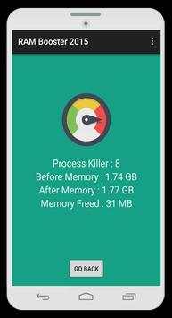 RAM Booster 2015 screenshot 3