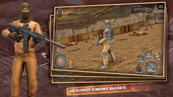 gun strike sniper shoot 3D counter attack screenshot 7