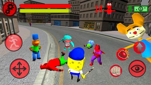 Sponge Simulator. City Survival screenshot 2