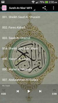 Surah An Nisa' 2 تصوير الشاشة