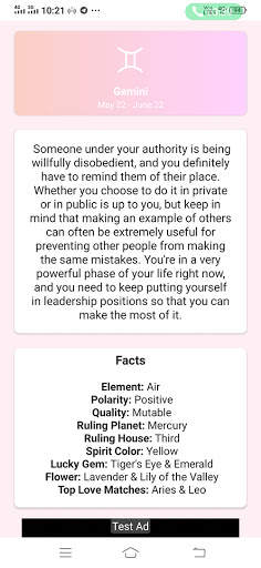 Daily Horoscopes screenshot 2