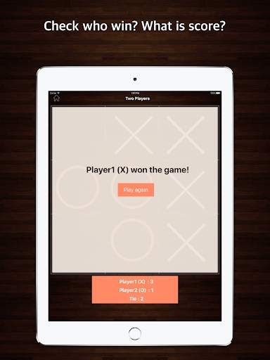 Tic Tac Toe - Noughts and cross, 2 players OX game screenshot 10