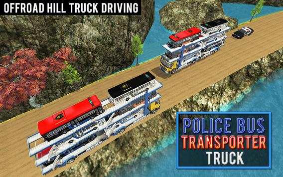 Polisi truk bus transporter screenshot 11