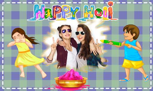 Holi Photo Frames Editor screenshot 1