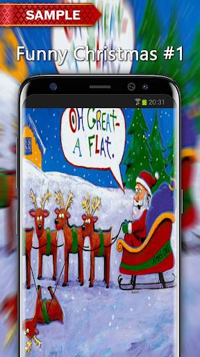 Funny Christmas Wallpapers स्क्रीनशॉट 2