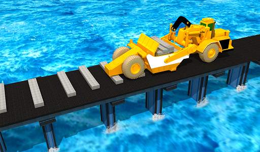 River Railroad Builder : Bridge Construction screenshot 11