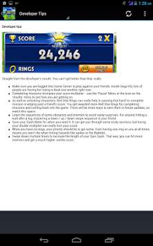 Guide for Sonic Dash скриншот 3