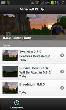 Update News - Minecraft PE screenshot 2