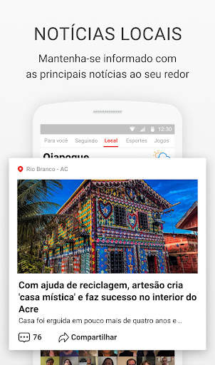 NewsBreak Lite screenshot 1