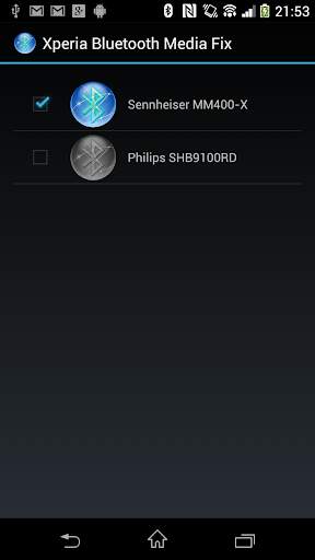 Xperia Z1 Bluetooth media fix screenshot 1