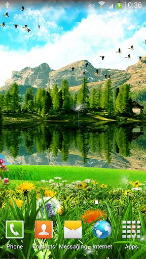 Mountain Landscape Wallpaper screenshot 3