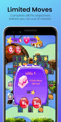 Fruits Star - Free Match 3 Puzzle Game 🍒🍒🍒 screenshot 7