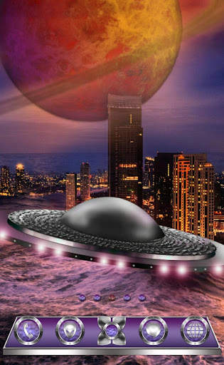UFO Go Launcher theme screenshot 1