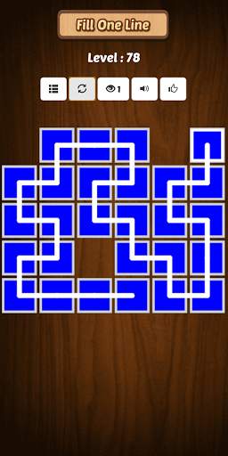 Line Puzzle : Fill One Line Puzzle Game 2021 screenshot 1