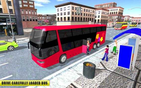 City Coach Bus Driving Offroad Drive 2018🚌 screenshot 4
