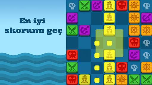Pirate's Dice: 4 Bir Satır Oyun. Arka arkaya 4 screenshot 7