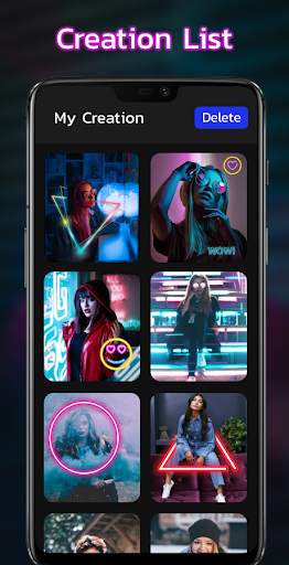 MagPic - Neon Photo Editor screenshot 2