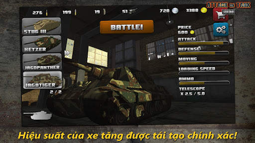 Tấn công xe tăng : Chiến tranh screenshot 4