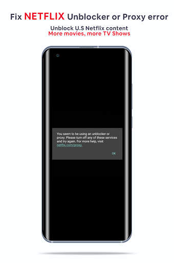 FlixUnblocker Unblock Netflix screenshot 2
