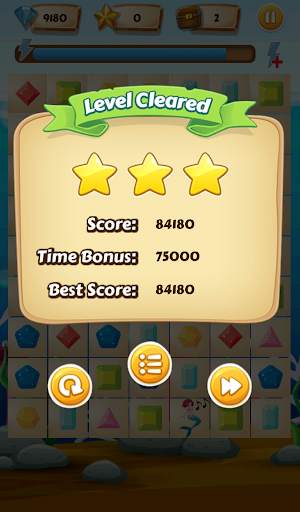 Mermaid World match-3 screenshot 11
