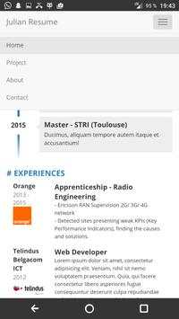 My CV screenshot 3