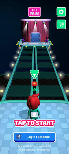Squid Jump: Game Trò chơi con mực nhảy cầu kính screenshot 10