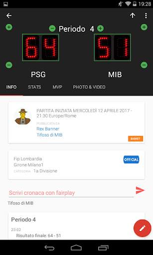 My LiveScore - Social Basket screenshot 12