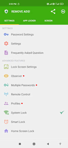App Locker-app lock fingerprint, pattern, hide app 5 تصوير الشاشة