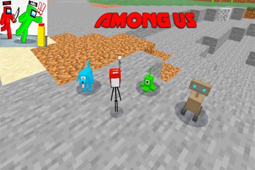 Mod among us for Minicraft PE screenshot 2