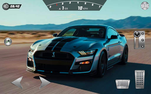 Mustang GT 500: Crazy City Drift, Drive and Stunts screenshot 2