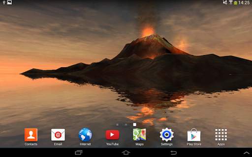 3D Volcano Live Wallpaper FREE screenshot 9
