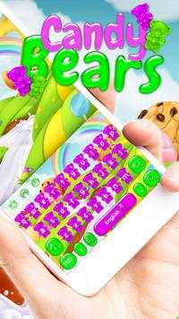 Gummy Bear Keyboard - Candy Theme screenshot 3