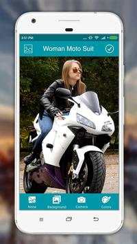 Women Moto Photo Suit 3 تصوير الشاشة