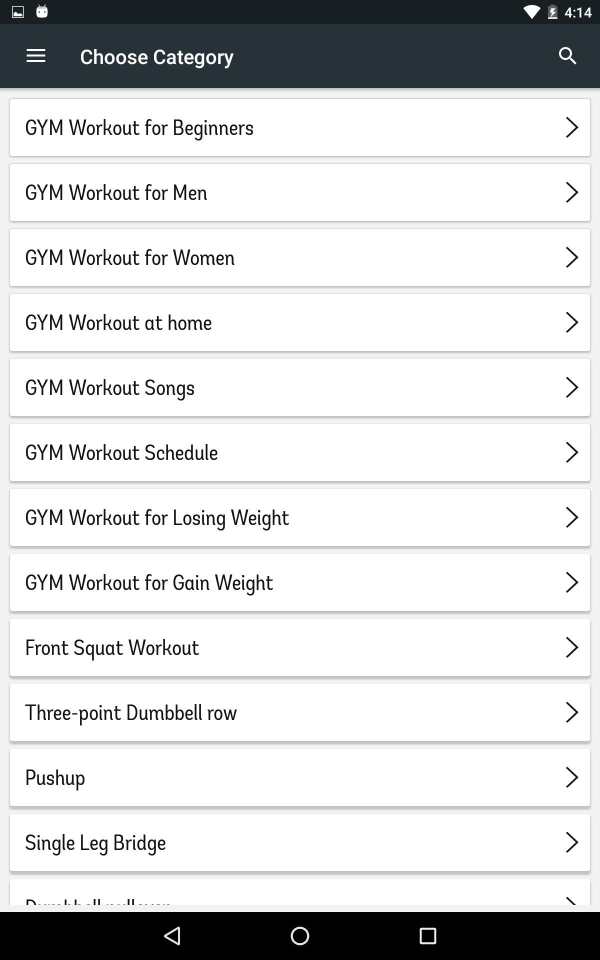 GYM Workout Videos screenshot 11