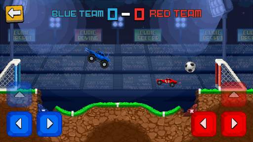 Pixel Cars. Soccer स्क्रीनशॉट 4