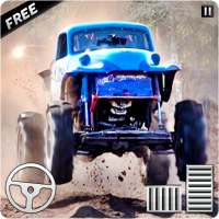 Monster Truck Offroad Stunt Driving Truck 3d logo