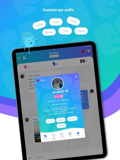 Roomco: chat rooms, date, fun screenshot 8